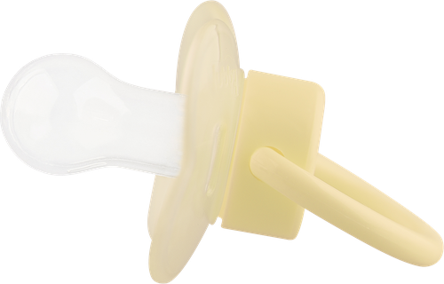 

Соска-пустышка Lubby Just 15923/15924 силиконовая с классическим соском и колпачком с 0 до 6 месяцев, в ассортименте