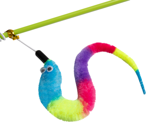 

Игрушка для кошек Triol разноцветный хвостик