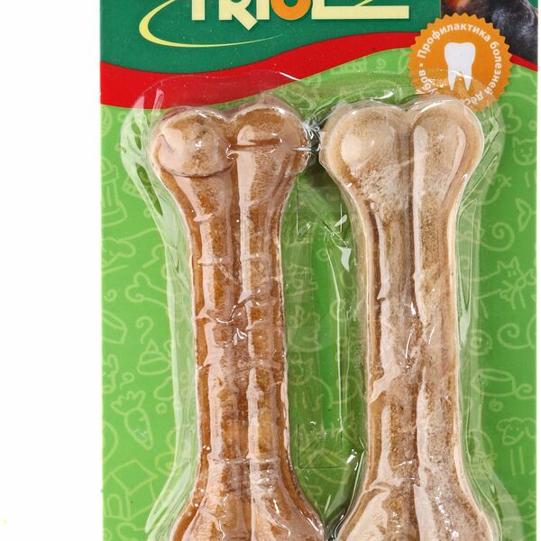 Лакомство для собак Triol Кость из жил №6