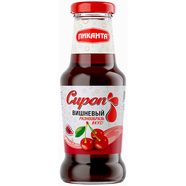 Сироп пиканта 250 мл вишневый ст/б