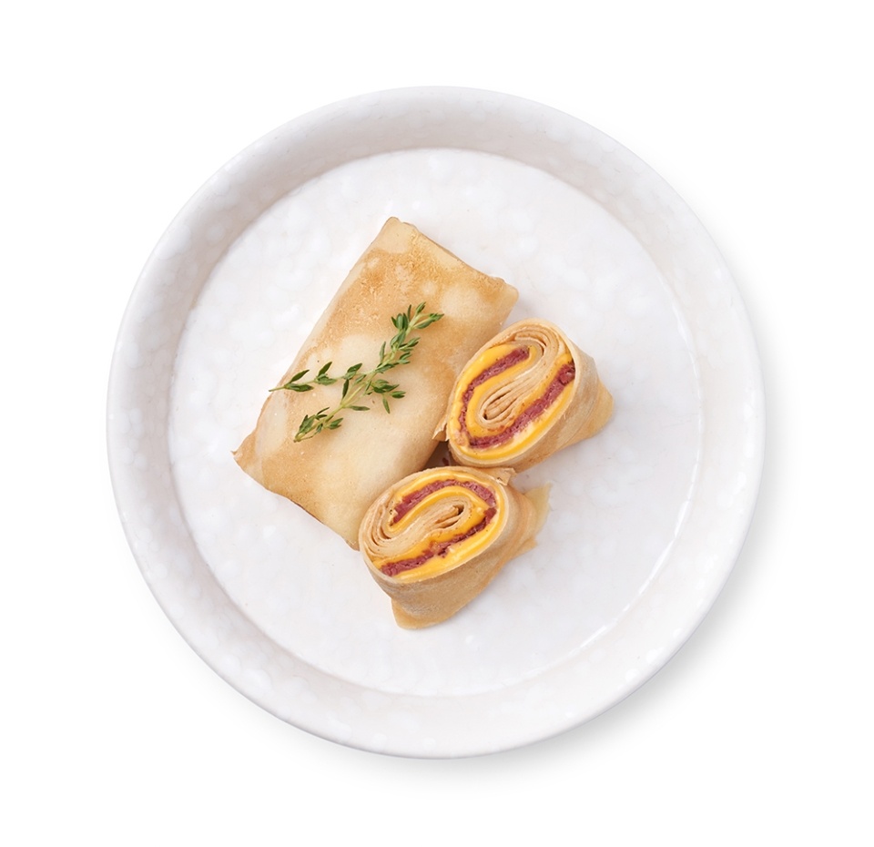 

Блинчики Уже готово с пастрами и сыром Чеддер, 2 шт., 180 г