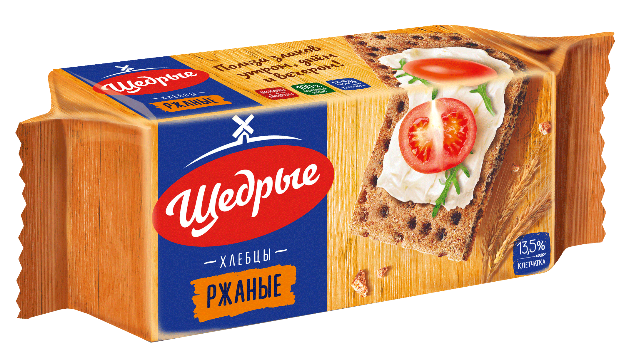 

Хлебцы Щедрые ржаные 100 г