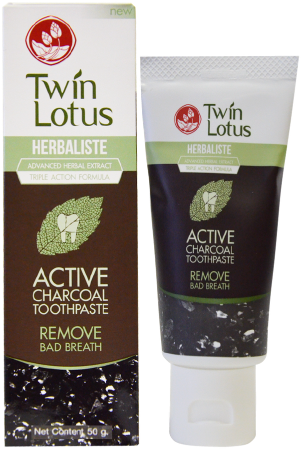 

Зубная паста Twin Lotus Active Charcoal, 50 г