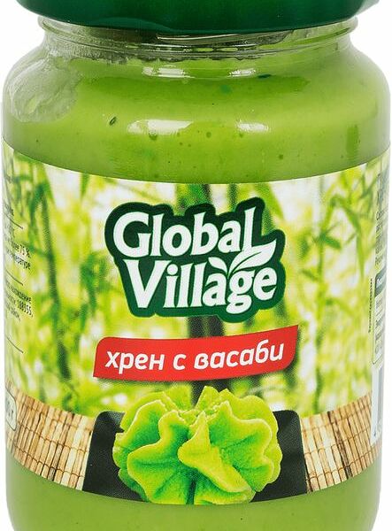Хрен Global Village Васаби столовый острый 200г