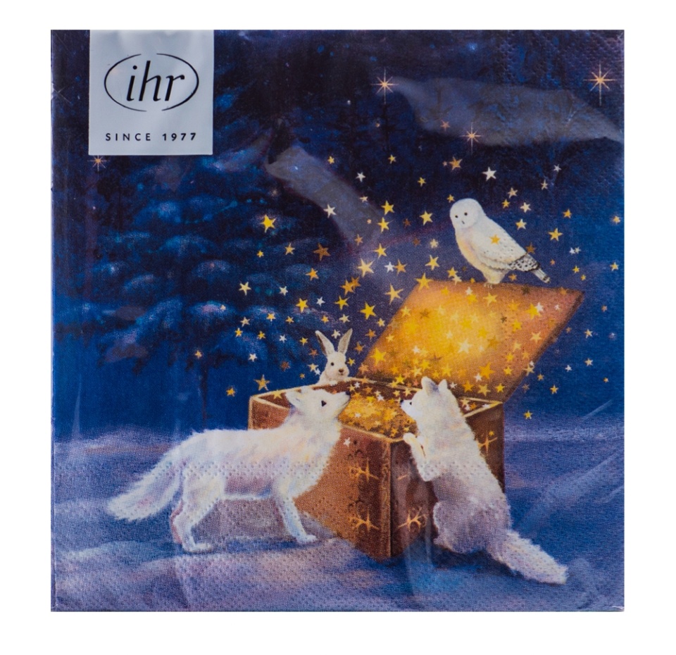 

Салфетки бумажные IHR Magical Winter Scene 3-слойные 33 х 33 см 20 шт.