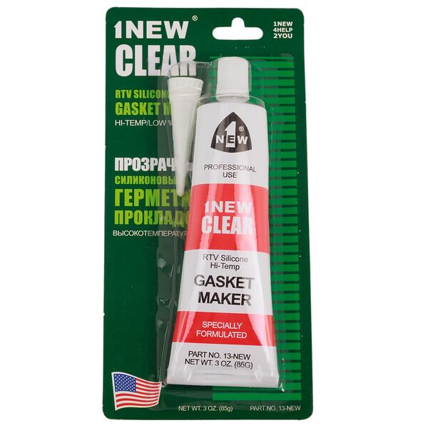 Герметик прокладок 1NEW прозрачный, 85г