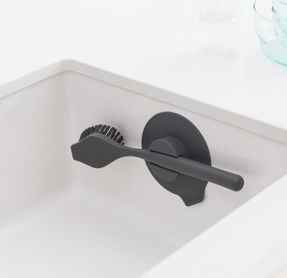 

Щетка для мытья посуды Brabantia с держателем на присоске Китай