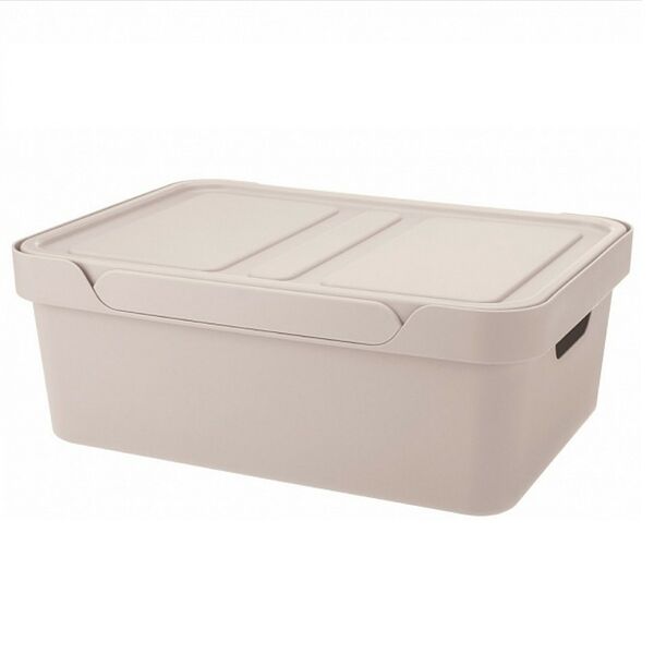 Ящик с крышкой универсальный Luxe, 380 х 276 х 140 мм, 12 л, полипропилен