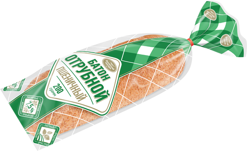 

Батон отрубной Волжский пекарь, нарезка 200 г