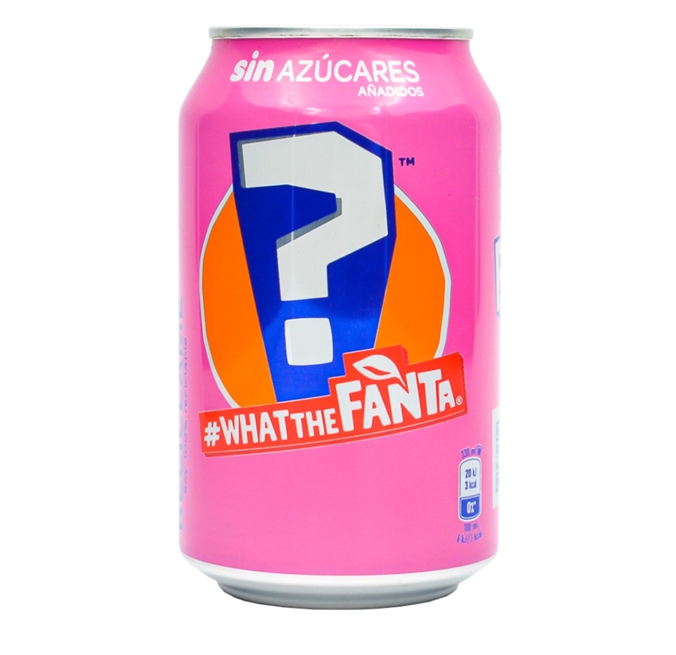 

Напиток газированный Fanta Wtf Red без сахара 330 мл, Испания