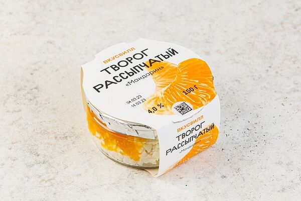 Творог рассыпчатый Мандарин 4%
