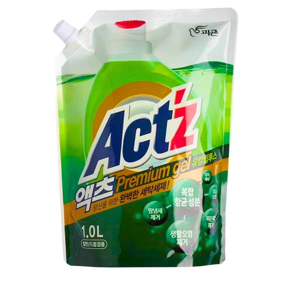 

Жидкое средство для стирки Pigeon Act`z Premium Gel Eucalyptus 1 л