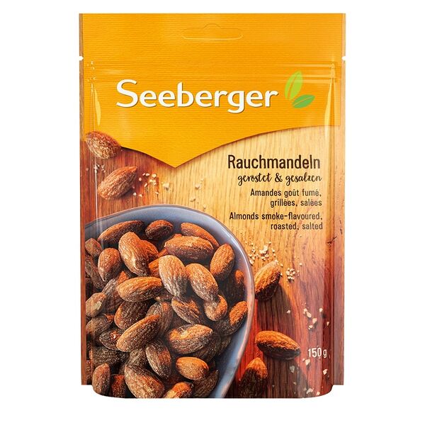 Миндаль соленый жареный Seeberger с копченым вкусом