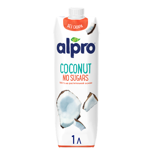 

Напиток кокосовый Alpro без сахара 1.2% 1 л