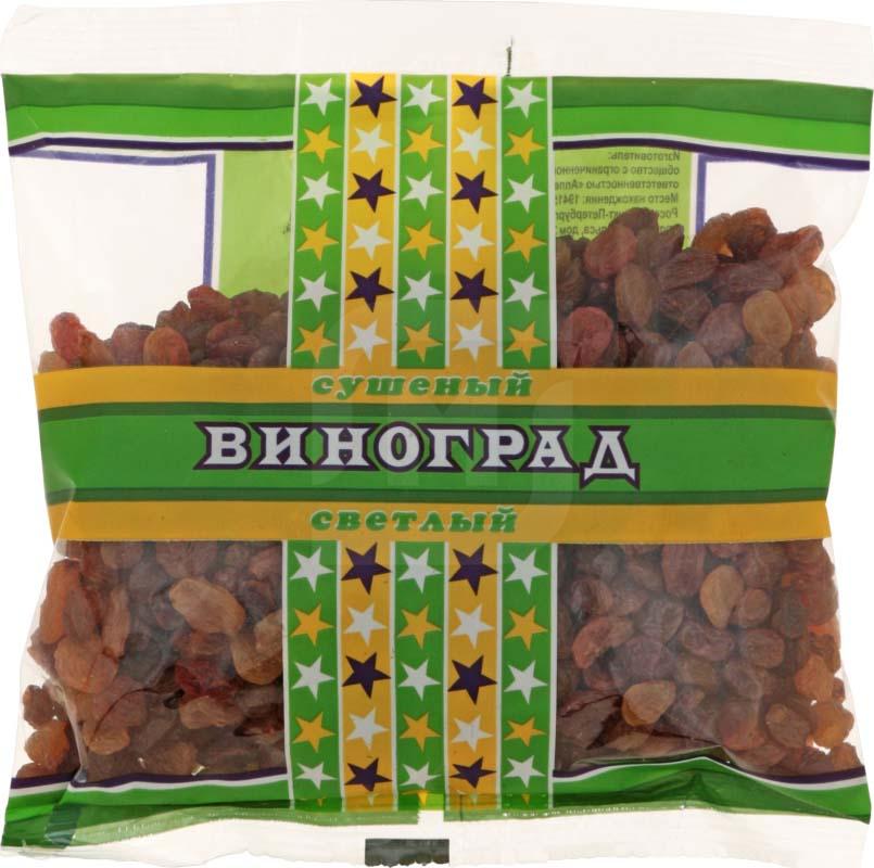 

Виноград сушеный Звездочки светлый