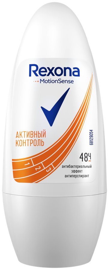 

Дезодорант-антиперспирант Rexona Активный контроль Антибактериальный эффект роликовый женский, 50мл
