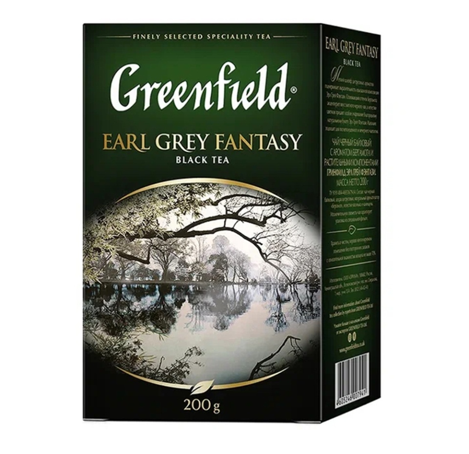 

Чай черный Greenfield Earl Grey Fantasy 200 г