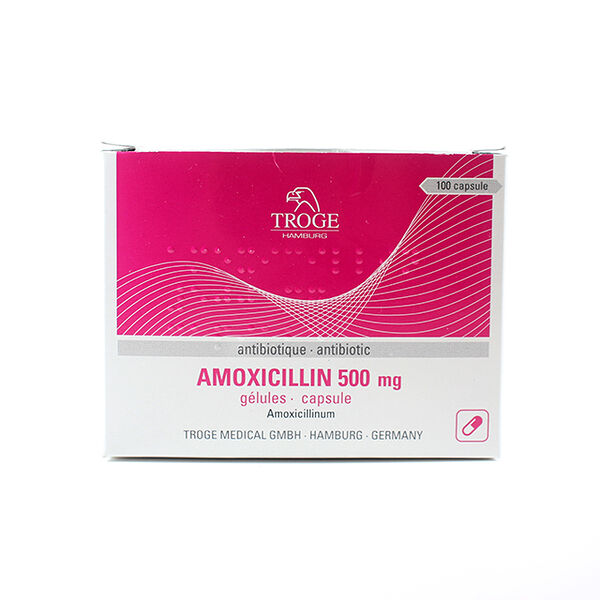 Амоксициллин DPC 500мг N10