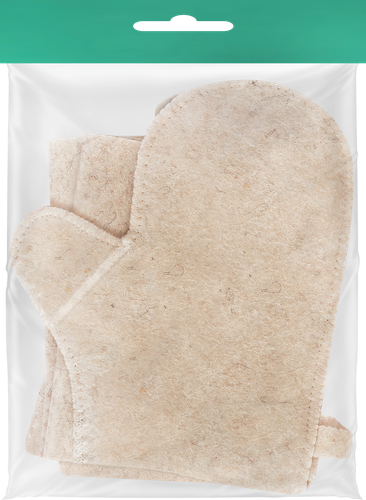 

Набор для бани и сауны HOT POT Шапка, коврик и рукавица, бело-серый, Арт. 42013