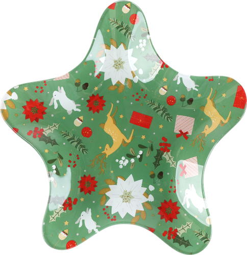 

Тарелка Звезда, 19х19см, стекло, в ассортименте Арт. A8