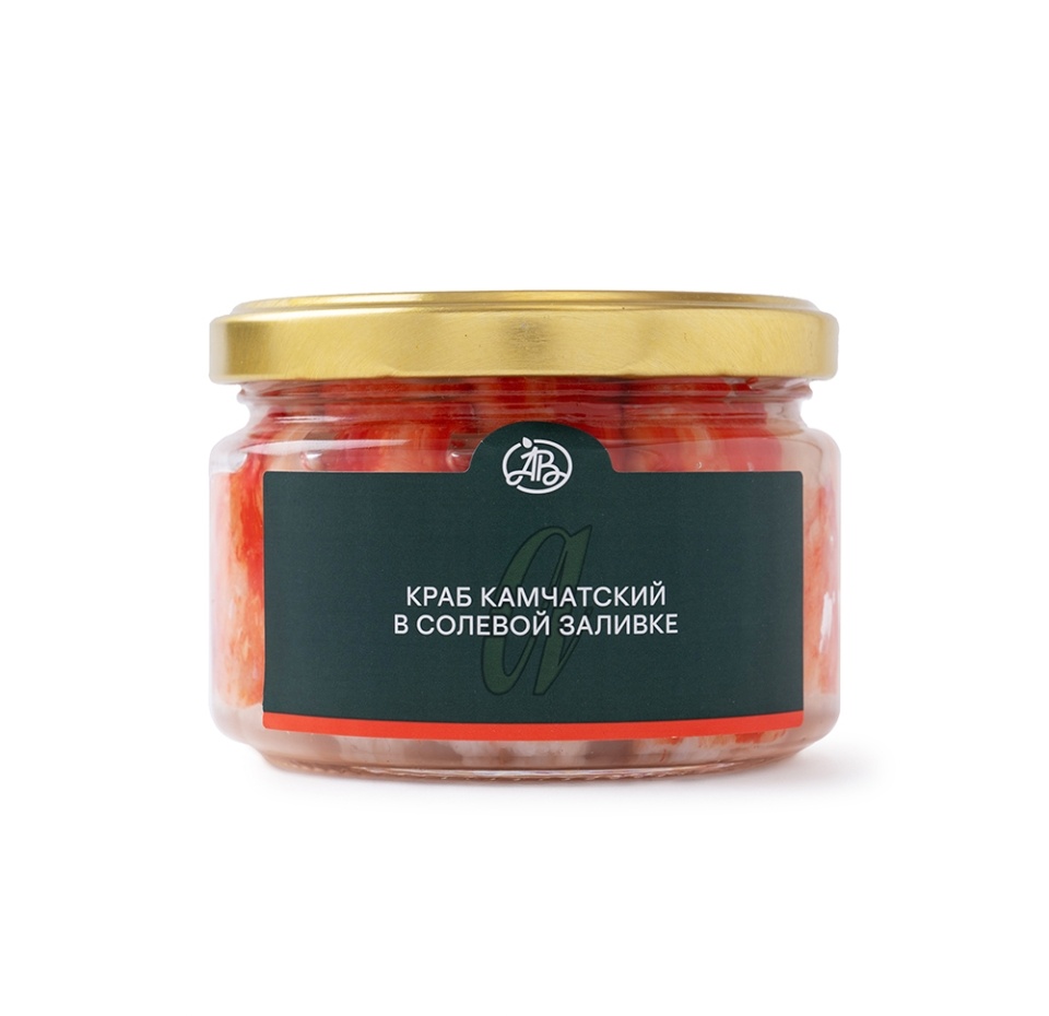 

Краб в солевой заливке «Азбука вкуса» 250 г, Россия