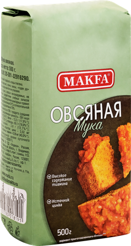 

Мука Makfa овсяная 500 г
