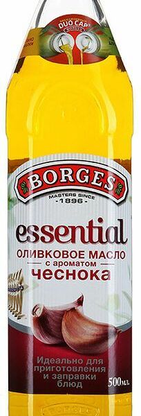 Масло оливковое Borges Essences рафинированное с ароматом Чеснока