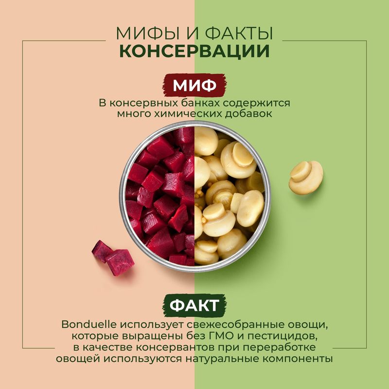 

Чечевица консервированная Bonduelle На пару, 310г