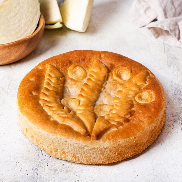 Пирог с капустой оригинальный постный 500 г