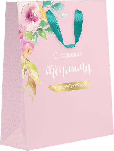 

Пакет подарочный Art Flower 22.7х18х10, в ассортименте