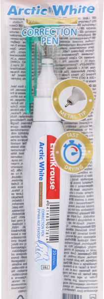 Ручка корректирующая ErichKrause Arctic white