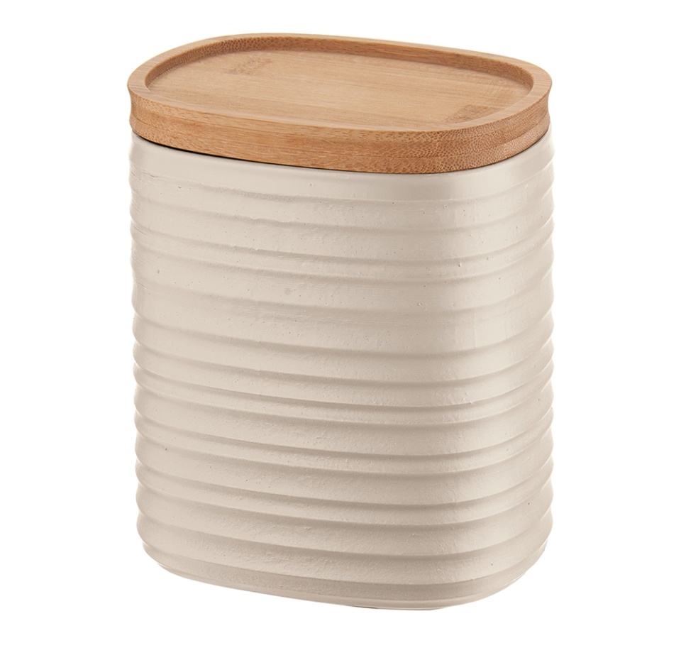 

Емкость для хранения с бамбуковой крышкой, в ассортименте, Guzzini 1л, Италия