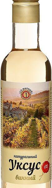 Уксус СП Мирный Винный натуральный 6% 250мл