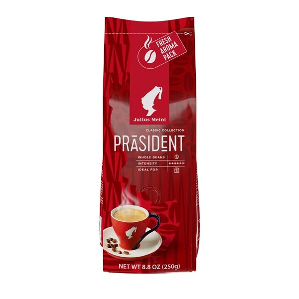 Кофе Julius Meinl Prasident натуральный жареный молотый