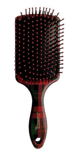 Clarette cfb 687 Щетка для волос квадратная с пластиковыми зубьями