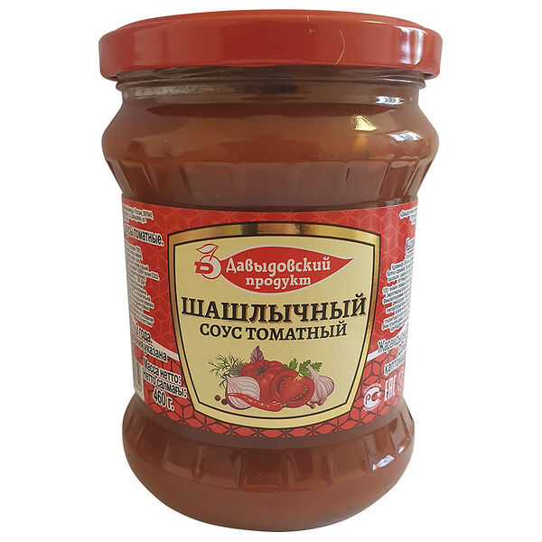 Соус Давыдовский продукт 460г шашлычный ст/б твист