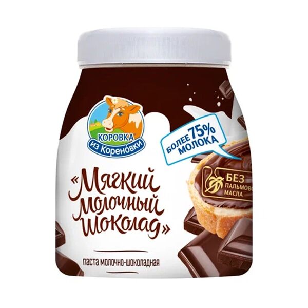 Паста Коровка из Кореновки Мягкий молочный шоколад