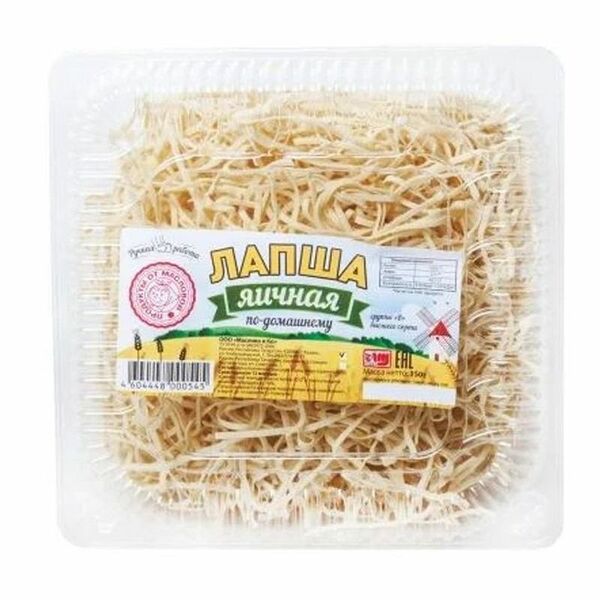 Макароны Продукты от Масловой Лапша По-домашнему Паутинка