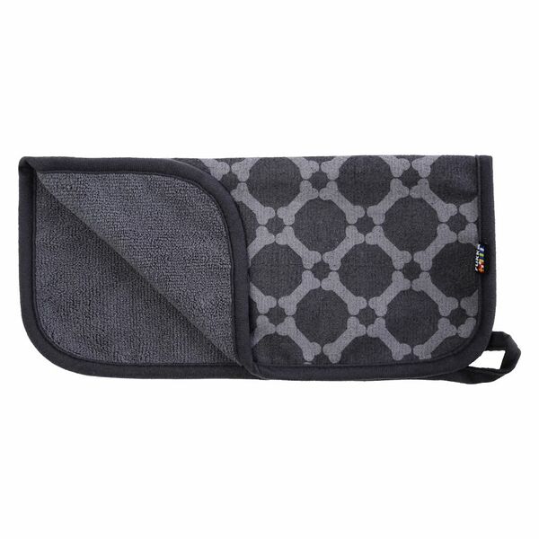 Полотенце для собак RUKKA микрофибра 30х30см серое