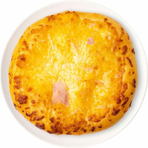 Лепешка сырная с ветчиной и зеленью