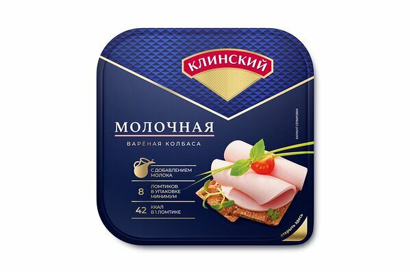 Колбаса вареная Клинский Молочная нарезка 