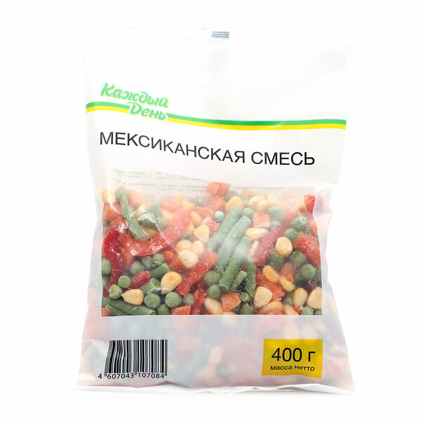 Смесь овощная Каждый день Мексиканская замороженная