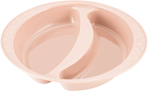 

Тарелка детская 365 ДНЕЙ 240мл двухсекционная, в ассортименте, Арт. LA110010050/Л