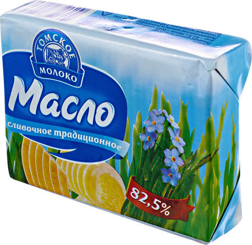

Масло сливочное Томское Молоко 82.5% 180 г