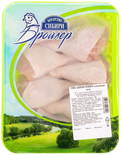 Голень куриная Богатство Сибири охлажденная, вес до 800 г