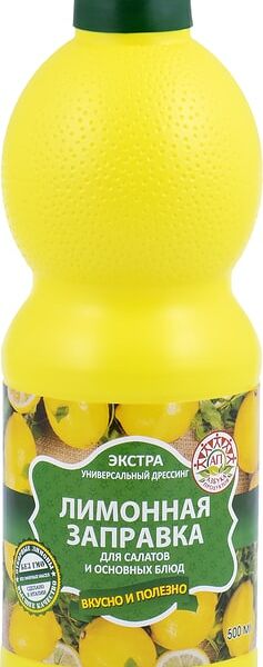Заправка лимонная Азбука продуктов 500мл