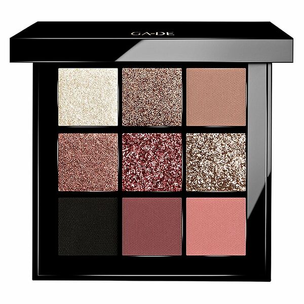 GA-DE Набор теней для век Velveteen, 8,1 г, 50 Bright Night Angel