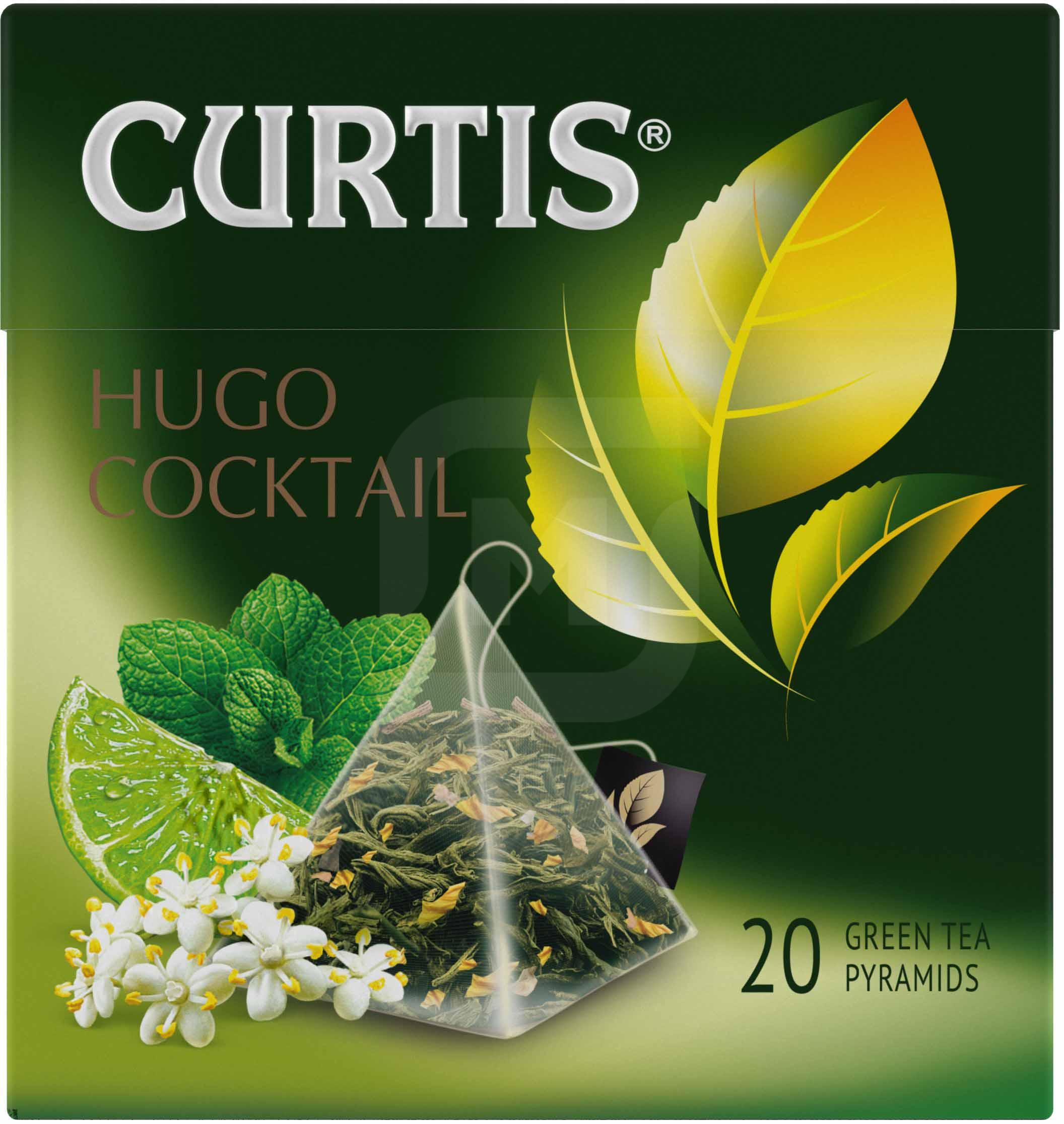 

Чай зеленый Curtis Hugo Cocktail 20пир