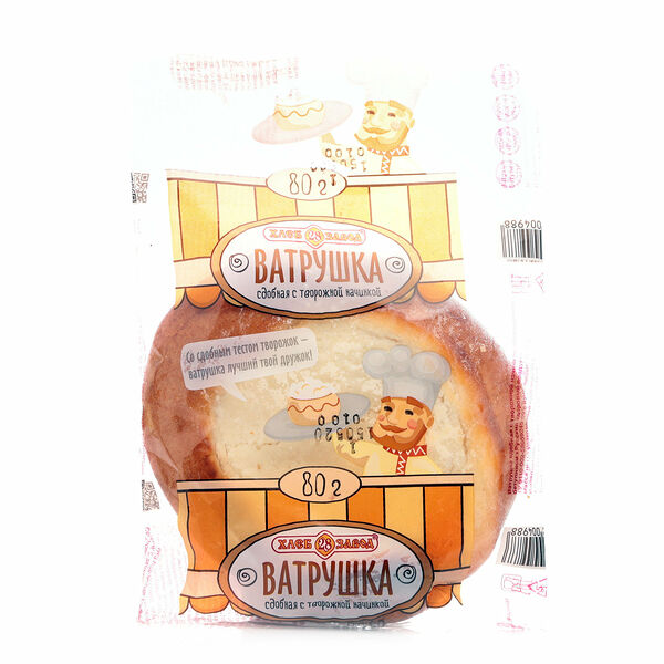Ватрушка с творожной начинкой ТМ Русский здоровый продукт