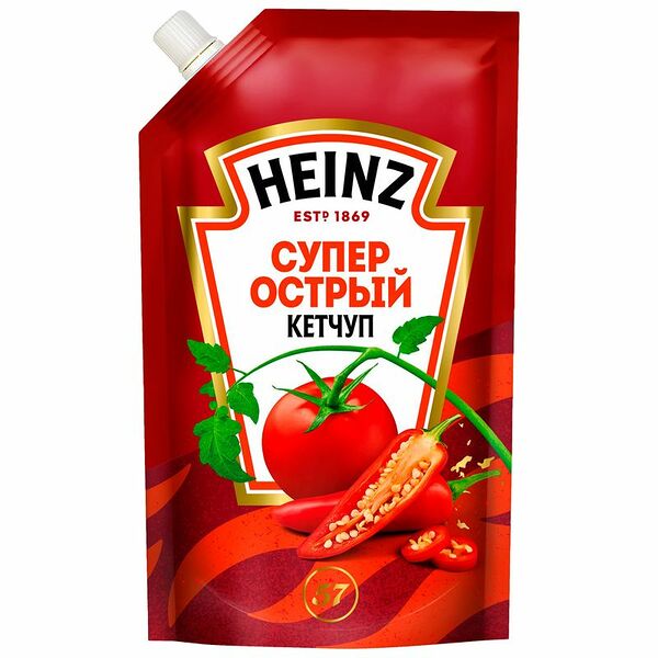 Кетчуп Heinz супер острый, 320г